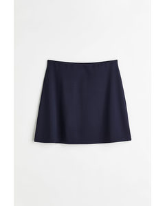 A-line Skirt Navy Blue