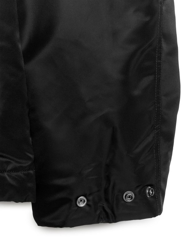 ARKET Active Hooded Jacket Black