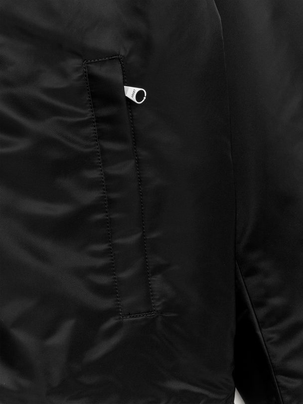 ARKET Active Hooded Jacket Black