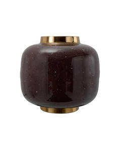 Vase Art Deco 325 Brown / Mutli