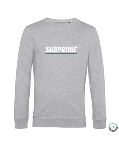 Subprime Sweater Stripe Grey Grau