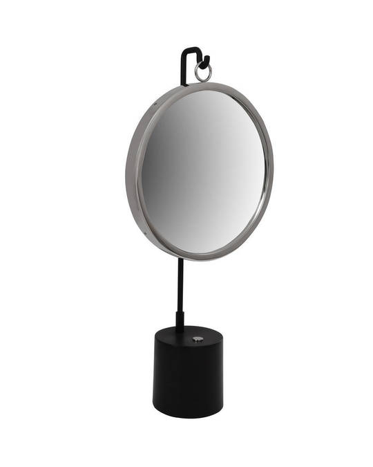 360Living Table Mirror Eleganca 225 Black / Silver