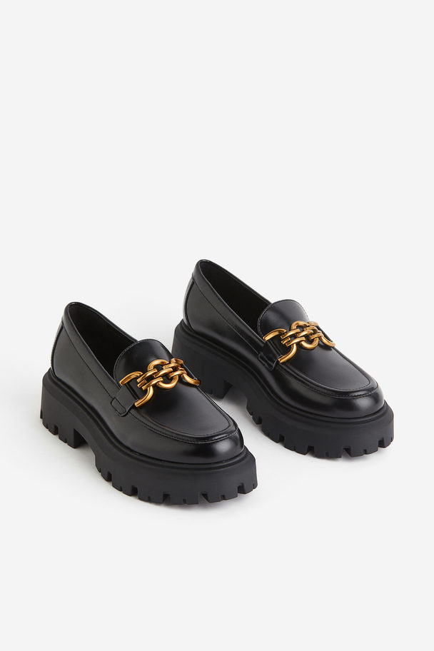 H&M Chunky Loafers Black