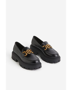 Chunky Loafers Black