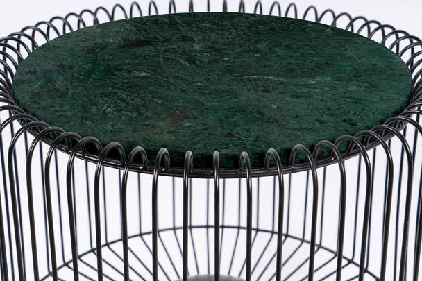 360Living SideTable Malibu 125 green / black / gold