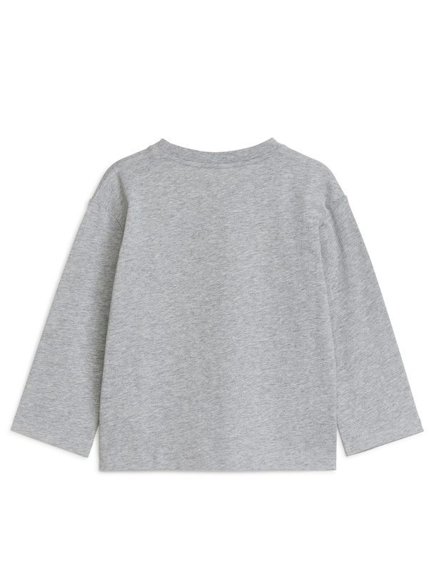 ARKET Long-sleeve T-shirt Grey
