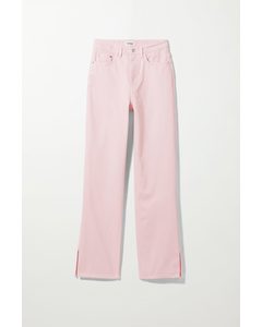 Rowe Split Jeans Pink