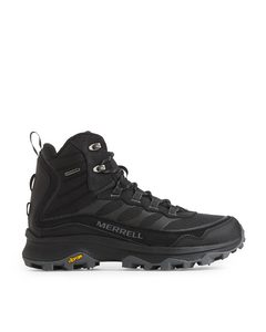 Merrell Moab Speed Thermo Mid Waterproof Hikers Black