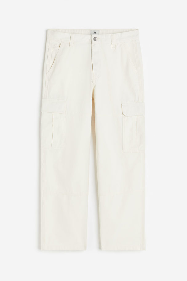 H&M Utilitybroek - Relaxed Fit Roomwit