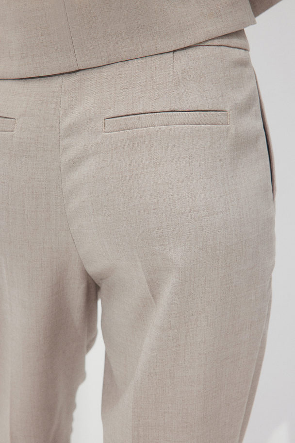 H&M Broek – Slim Fit Beige