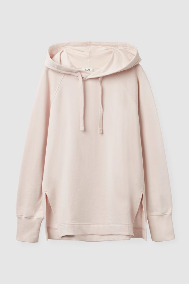 COS Relaxed-fit Hoodie Light Pink