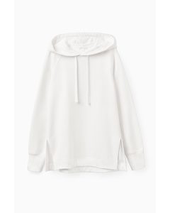 Relaxed-fit Hoodie White