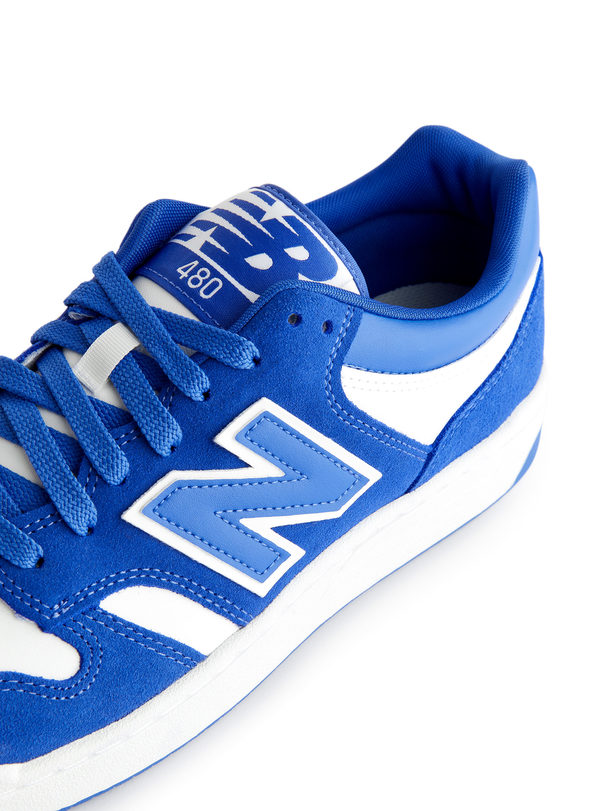 New Balance Sportschuh BB480 von New Balance Weiß/Blau