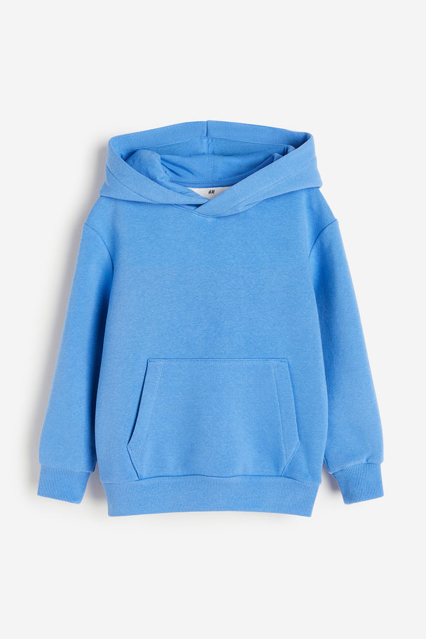 H&M Hoodie Knallblau