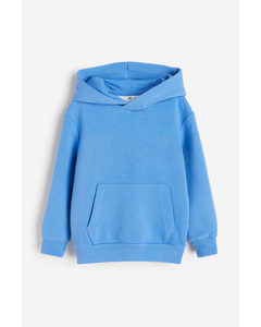 Hoodie Knallblau