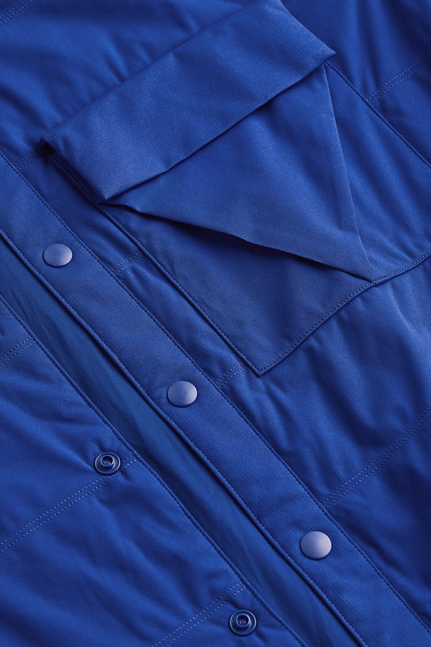 H&M Outdoor Overshirt Helderblauw