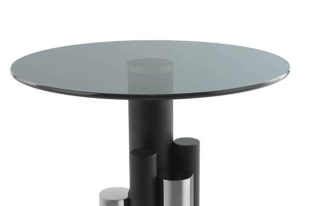 360Living SideTable Ontario 225 silver / grey