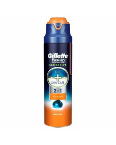 Gillette Fusion Sensitive Shave Gel Active Sport 170ml
