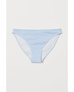 Bikini Bottoms Light Blue/white Striped