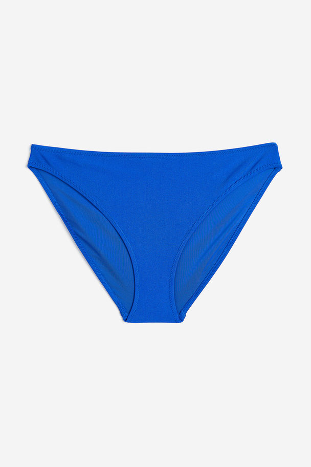 H&M Bikinislip Helderblauw