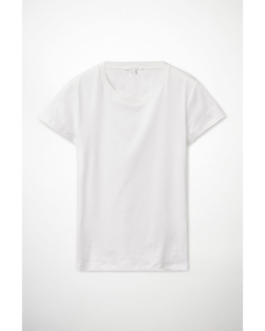 COS Fitted T-shirt White