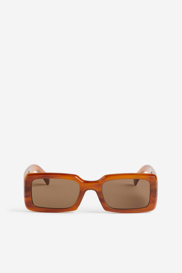 H&M Rectangular Sunglasses Brown