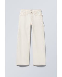 Young Workwear Jeans White