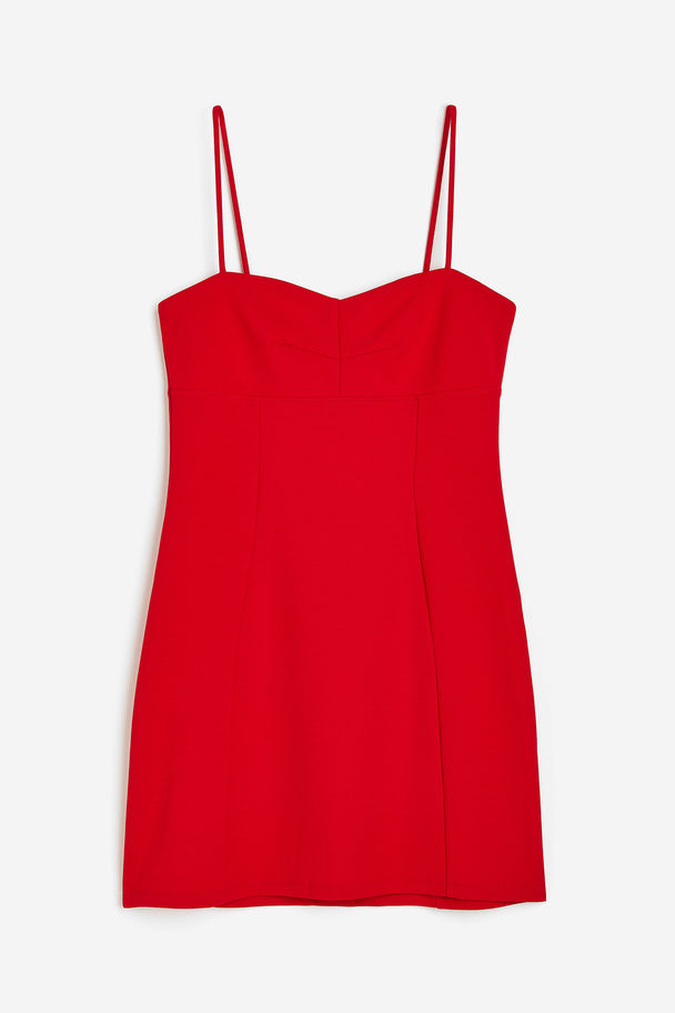 H&M Sleeveless Bodycon Dress Red