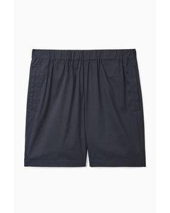 Regular-fit Elasticated Shorts Navy