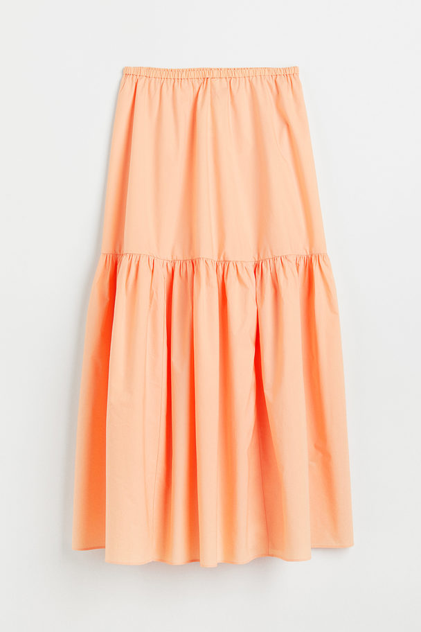H&M Maxi Skirt Apricot