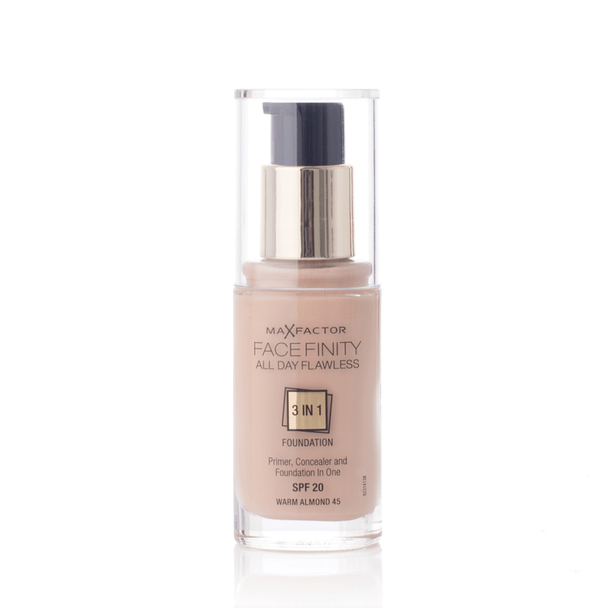 Max Factor Max Factor Facefinity 3 In 1 Foundation 45 Warm Almond
