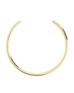 Gold-plated Cuff Necklace Gold