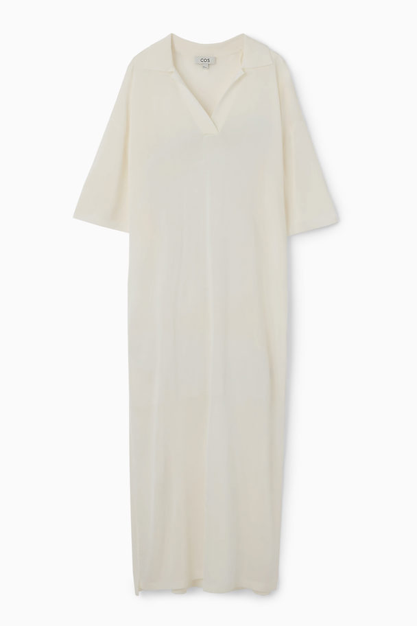 COS Polo Maxi Dress White