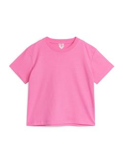 Crew-neck T-shirt Pink
