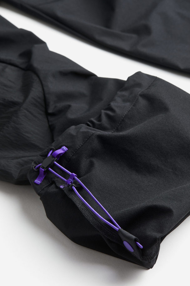 H&M Outdoor Parachute Trousers Black