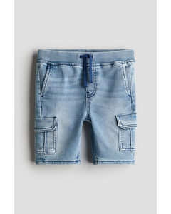 Cargoshorts Helles Denimblau