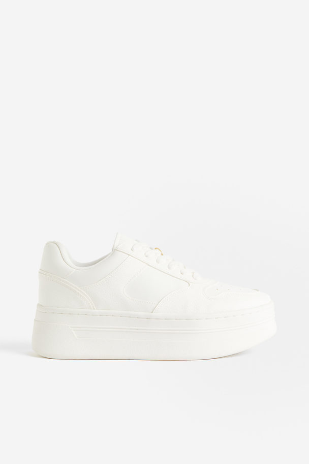 H&M Sneakers Hvit