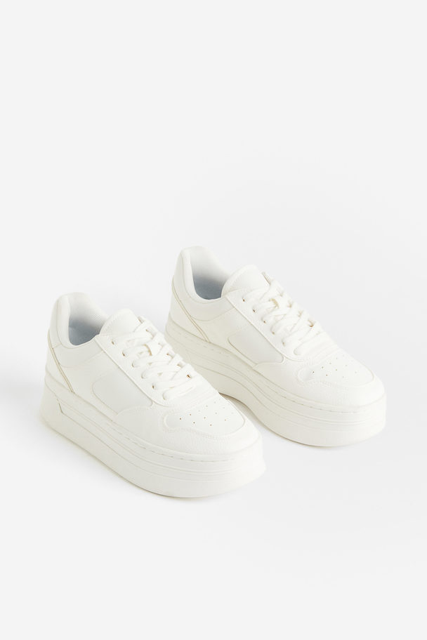 H&M Sneakers Hvit