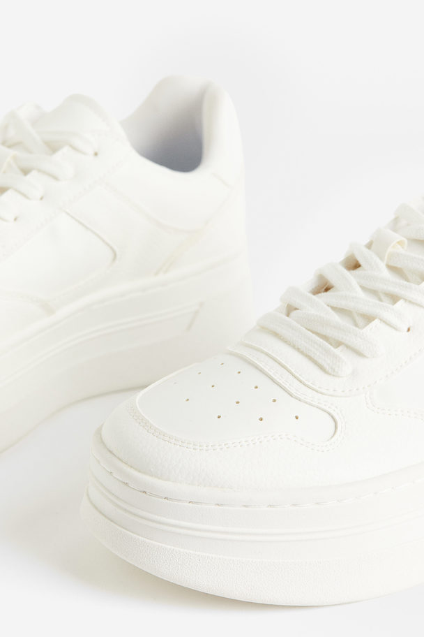 H&M Sneakers Hvit