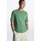 Regular-fit Knitted T-shirt Light Green