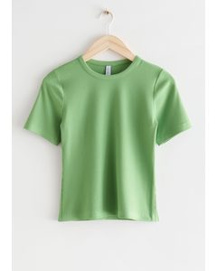 Fitted T-shirt Green