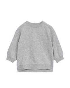 Oversized Sweatshirt Grey Melange