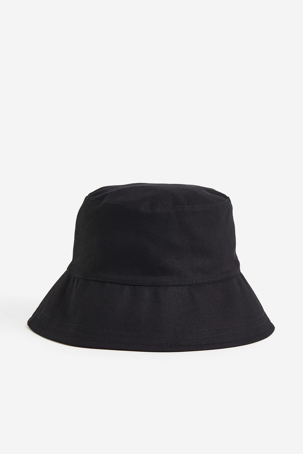 H&M Bucket Hat Schwarz