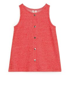 Jersey Dress Red/off White
