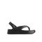 Flatform Thong Sandals Black