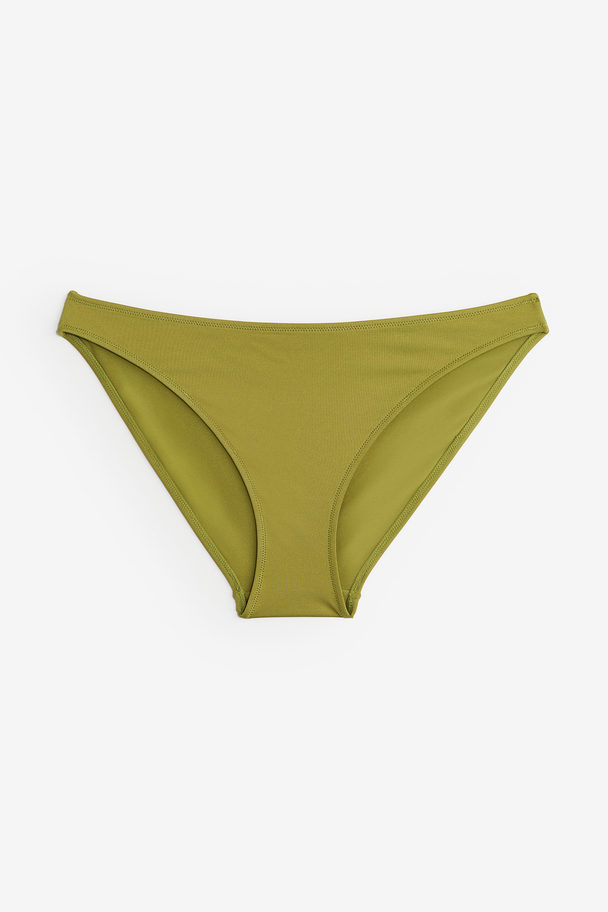 H&M Bikinihose Olivgrün