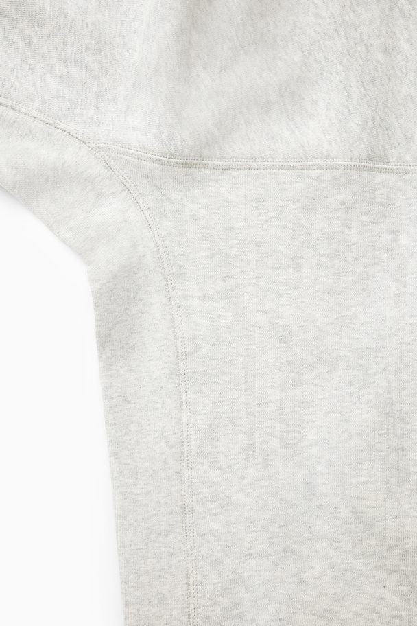 COS Panelled Sweatshirt Grey