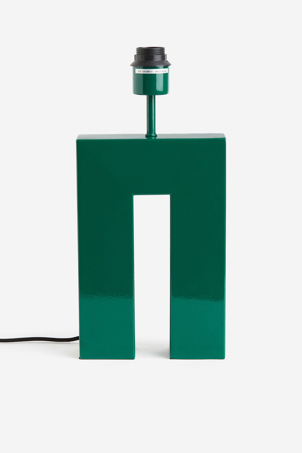 H&M HOME Lampenfuß aus Metall Grün