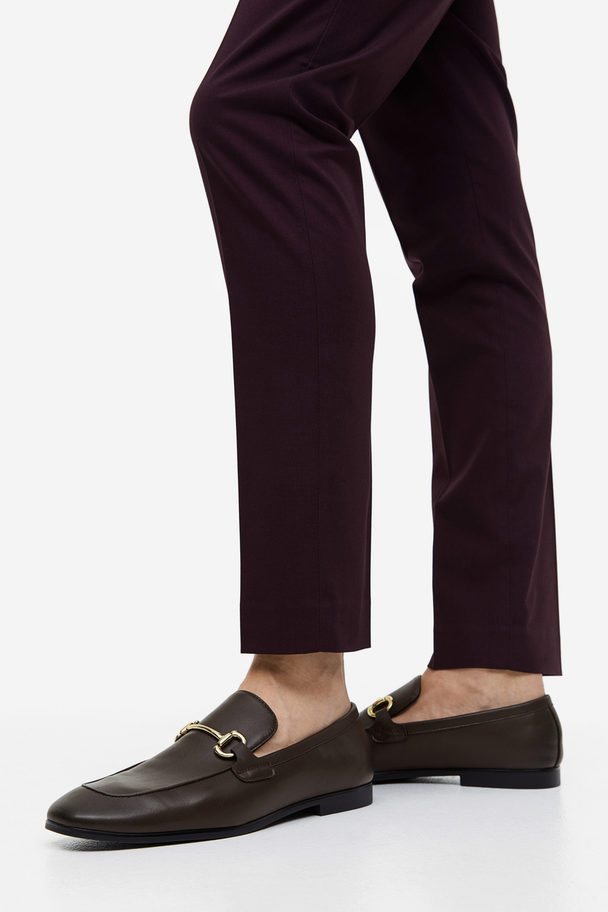 H&M Loafers Donkerbruin