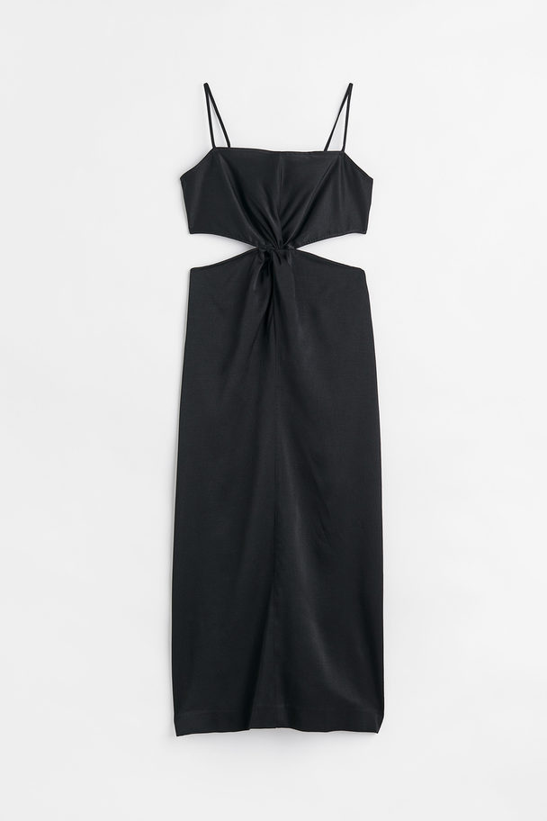 H&M Cut-out-detail Bodycon Dress Black